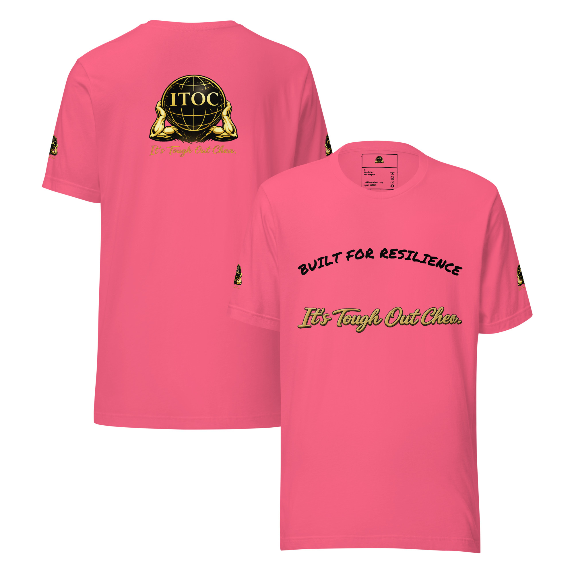 I.T.O.C Core Lightweight T-Shirt - “Built for Resilience” - Image 4