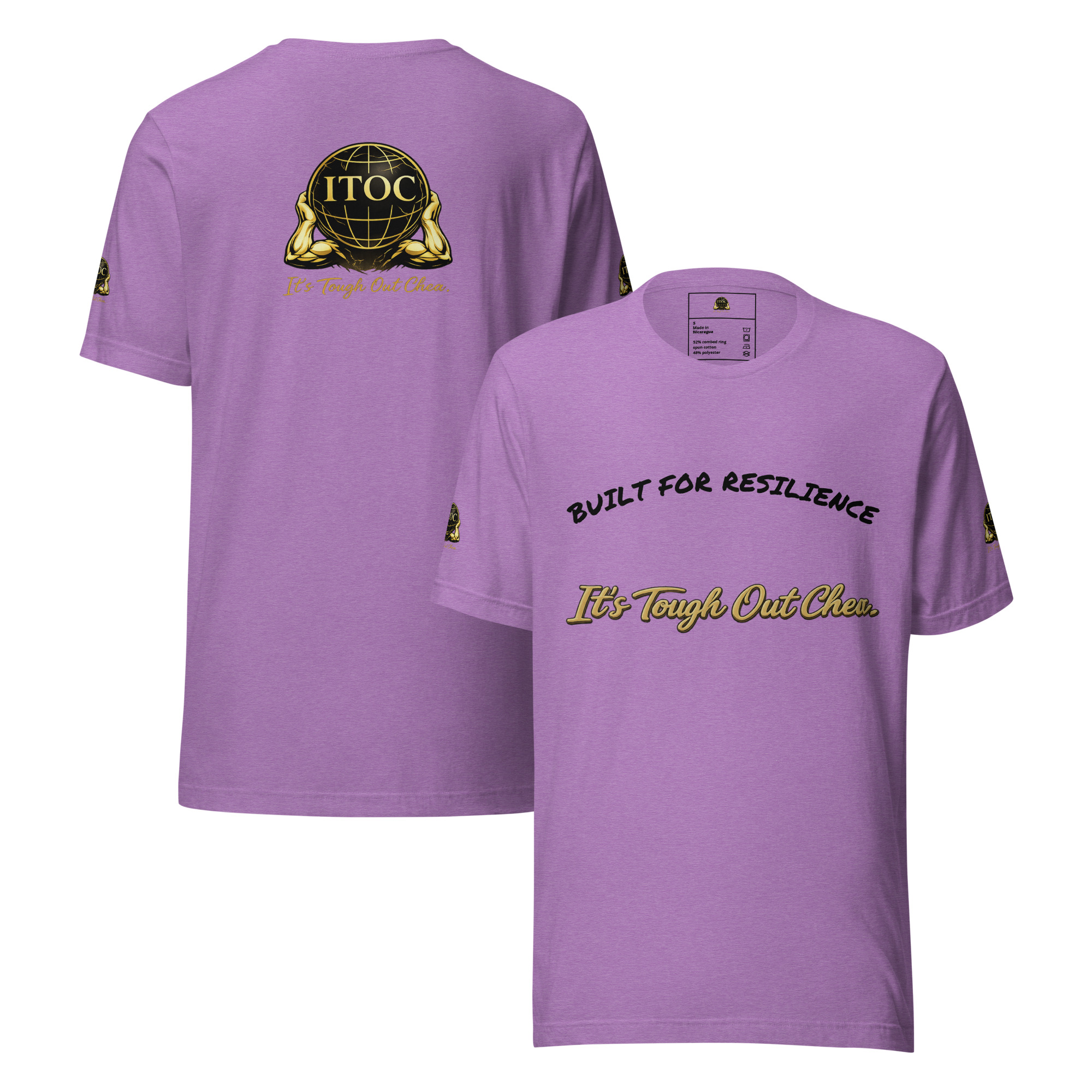 I.T.O.C Core Lightweight T-Shirt - “Built for Resilience” - Image 3