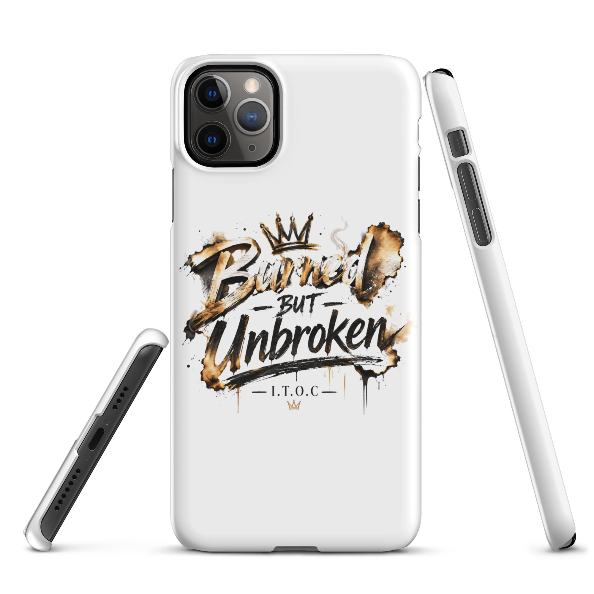 Burned But Unbroken Snap Case for iPhone® | I.T.O.C Collection