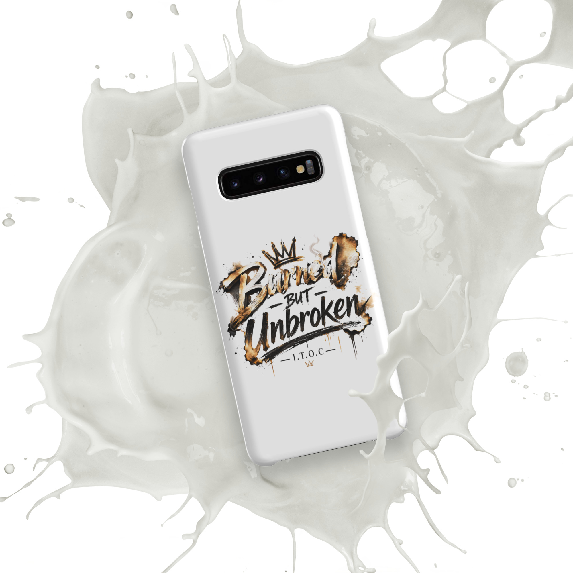 Burned But Unbroken Samsung® Snap Case | I.T.O.C Collection - Image 5