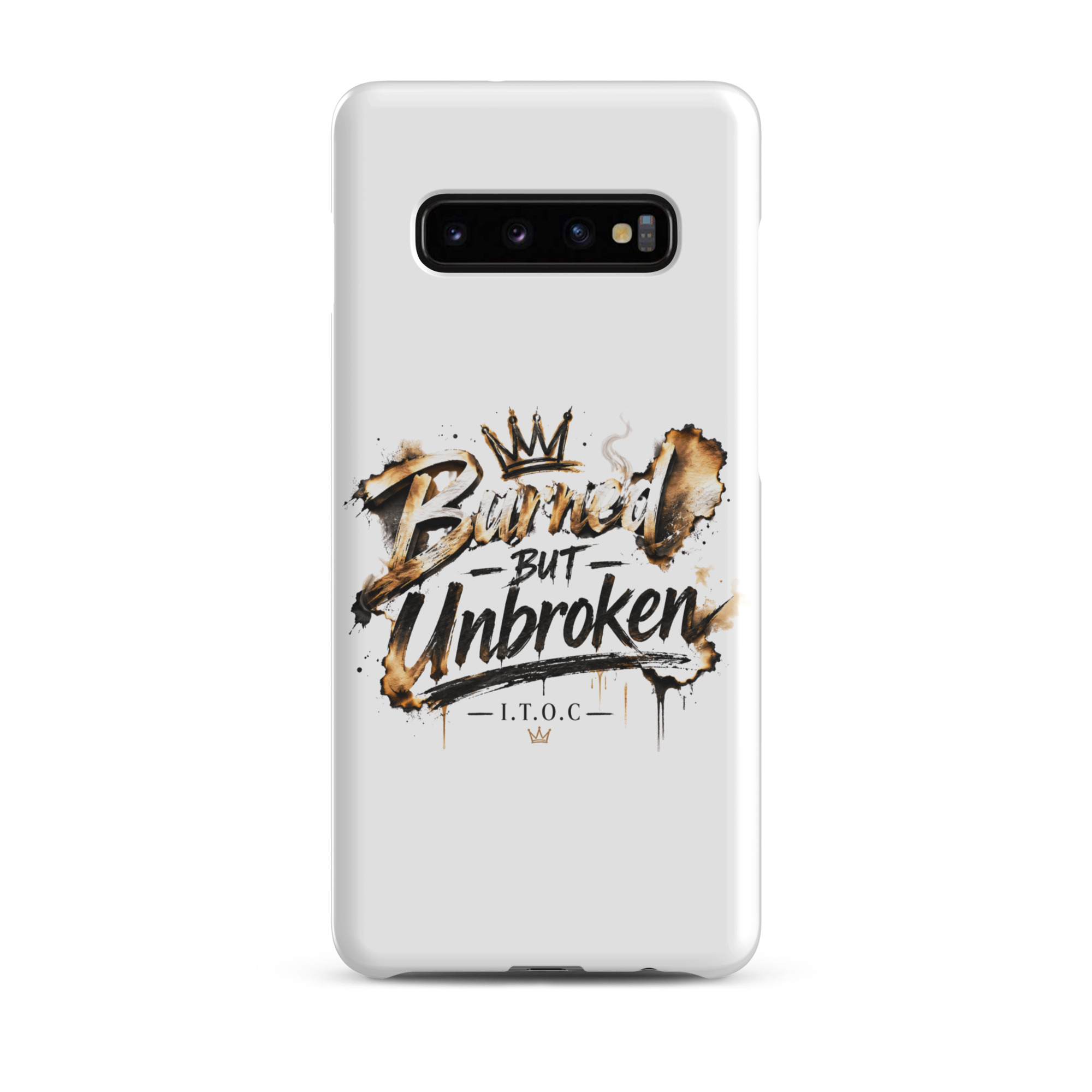 Burned But Unbroken Samsung® Snap Case | I.T.O.C Collection - Image 2