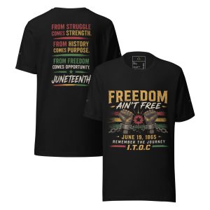 I.T.O.C. Juneteenth Freedom Ain't Free Tee